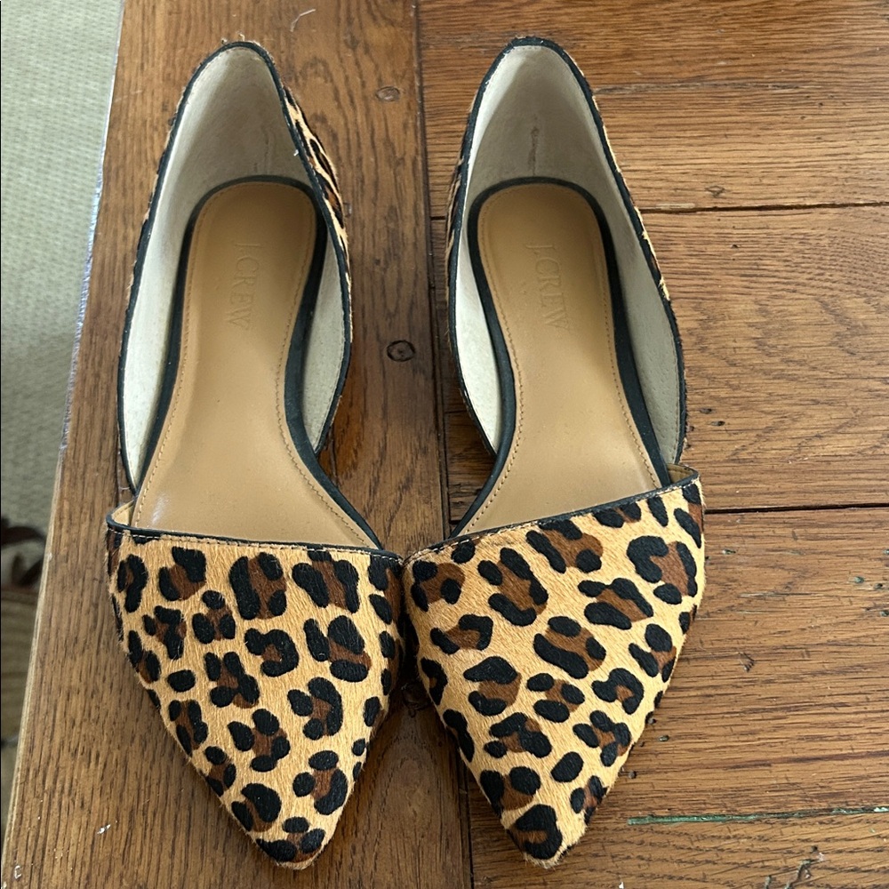 J. Crew Leopard Print Women's Flats